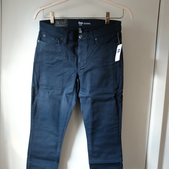 Blue Gap Leggings Pants - Picture 1 of 4